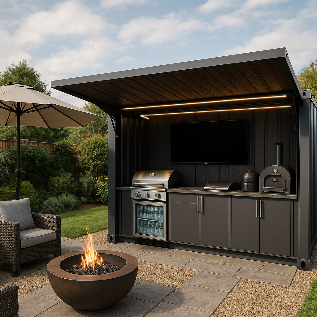 Outdoor Kitchen Containers