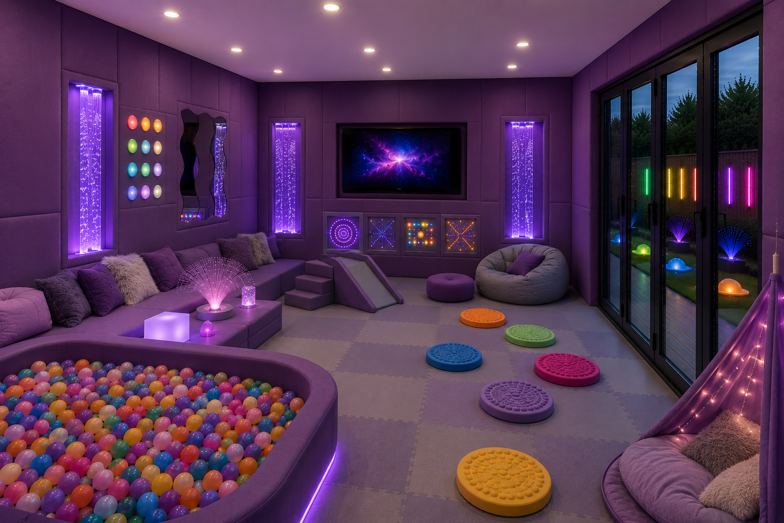 A Space of Their Own: A Garden Sensory Room for a Family
