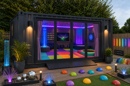 A Space of Their Own: A Garden Sensory Room for a Family