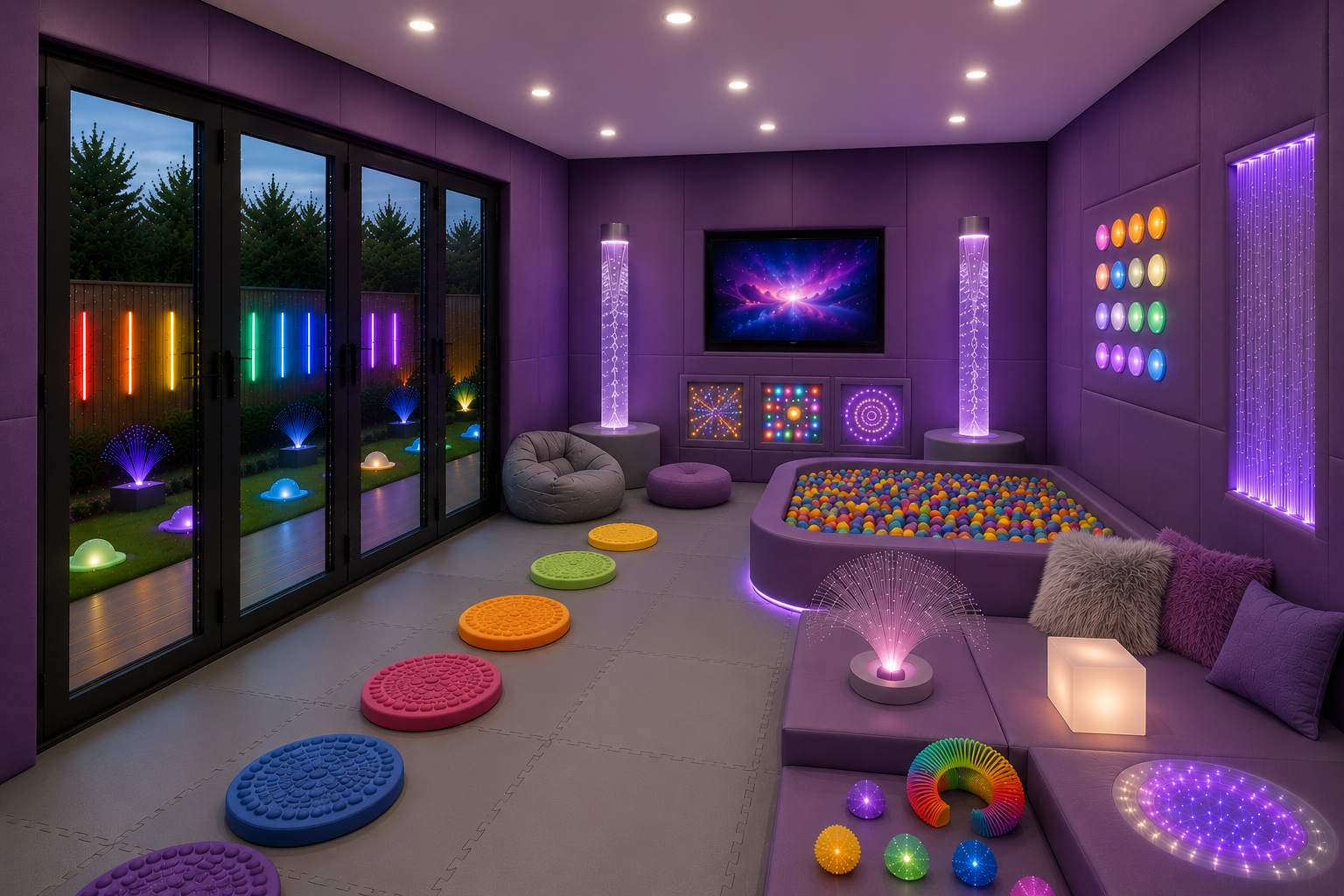 A Space of Their Own: A Garden Sensory Room for a Family