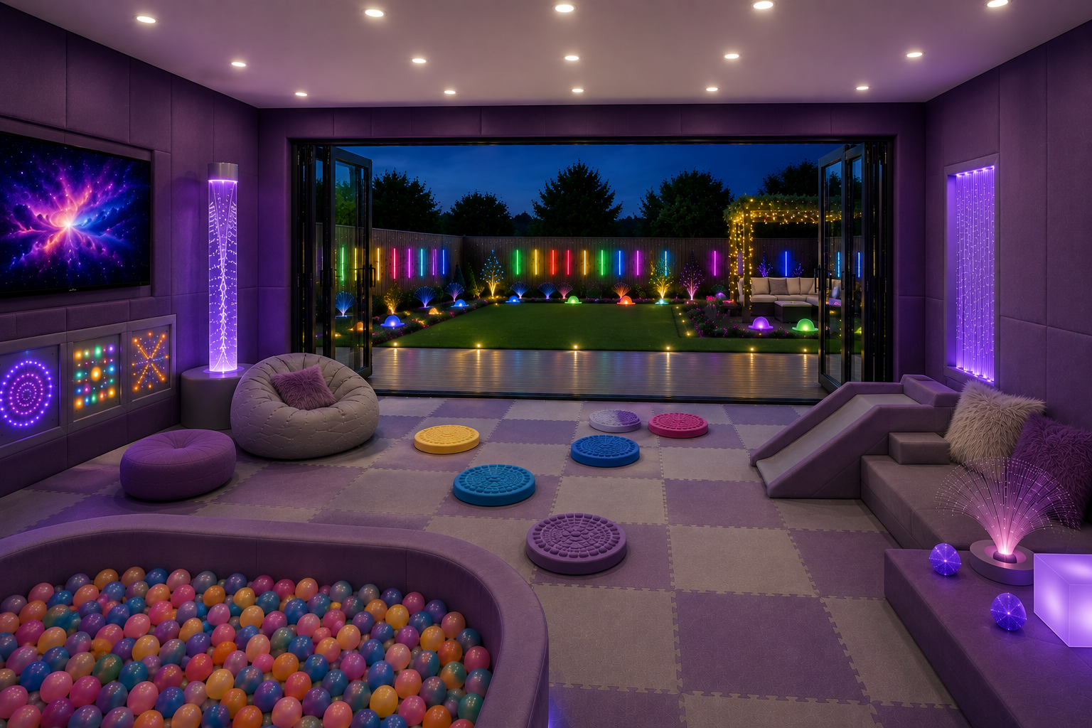 A Space of Their Own: A Garden Sensory Room for a Family